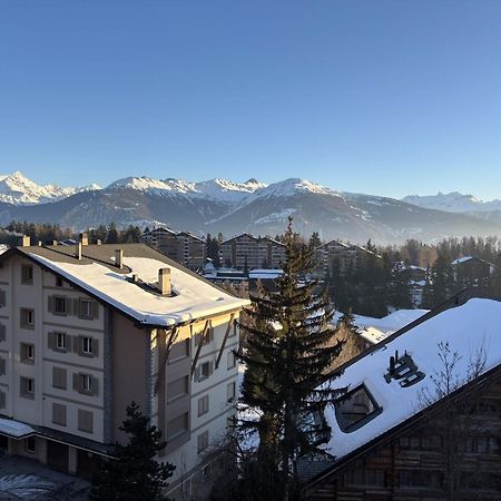 Ferienwohnung L'Eperon Center Crans Wonderful View Exterior foto