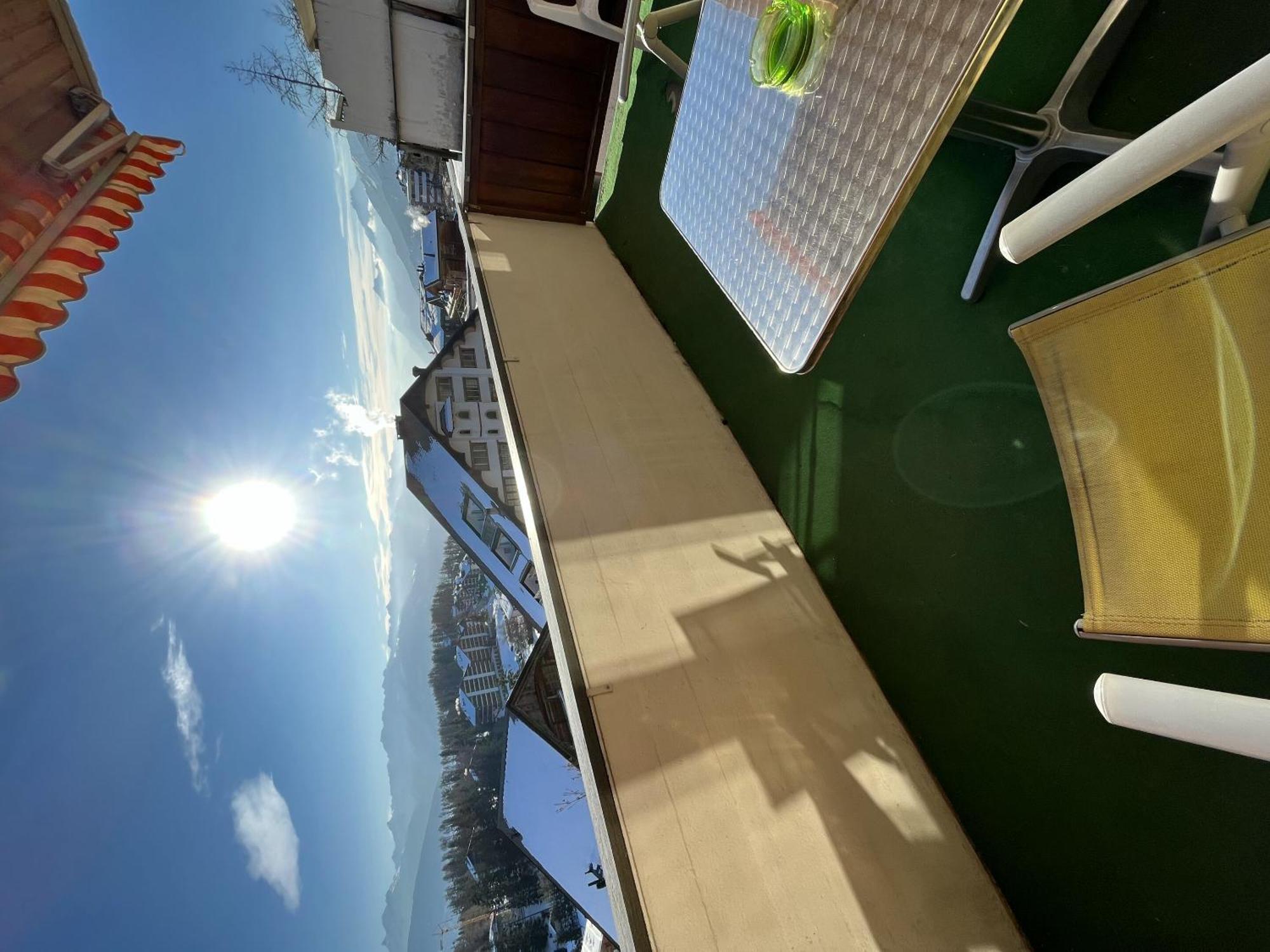 Ferienwohnung L'Eperon Center Crans Wonderful View Exterior foto